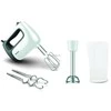 Plakiklis TEFAL | Hand Mixer | PrepMix+ HT462138 | Hand Mixer | 500 W | Greičių skaičius 5 | Turbo mode | Baltas