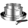 Nerūdijančio plieno puodų ir keptuvių rinkinys Tefal Ingenio Emotion L897S574, 5 dalių, 16/20/22/28 cm
