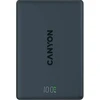 CANYON magnetic power bank OnPower 511 PD20W 10000mAh Aliuminio Interstellar Juodas