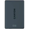 CANYON magnetic power bank OnPower 500 PD20W 5000mAh Aliuminio Interstellar Juodas
