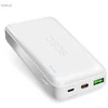 SBS 20000 mAh multi-port power bank su 20W Power Delivery technology baltos spalvos