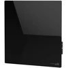 AENO Premium Eco Smart Quadro sieninis šildytuvas, 500 W, 50 x 50 cm., grūdintas stiklas, infraraudonųjų spindulių + konvekcinis šildymas, LED ekranas. Kištuko tipas: Europa (E/F tipo), Juodas, , Pagaminta Lenkijoje.