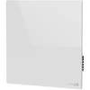 AENO Premium Eco Smart Quadro sieninis šildytuvas, 500 W, 50 x 50 cm., grūdintas stiklas, infraraudonųjų spindulių + konvekcinis šildymas, LED ekranas. Kištuko tipas: Europa (E/F tipo), baltas, pagaminta Lenkijoje.