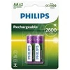 Įkraunama baterija Philips AA 2600 mAh 2 lizdinės plokštelės
