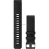 Išmaniojo laikrodžio Garmin greitai atsegamas, nailoninis dirželis, Juodos spalvos, 22mm