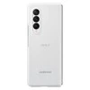 PF926TWE Silikoninis dėklas skirtas Samsung Galaxy Fold 3 (Baltas)