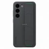 Dėklas Samsung Galaxy S23 Silicone Grip Cover Juodas