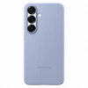 Samsung Galaxy S25 silikoninis dėklas su šviesa Mėlyna