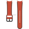 Išmaniojo laikrodžio Samsung Galaxy Watch 4/5 silikoninis dirželis, Raudonos spalvos, 20mm