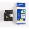 Brother | TZe-261 Laminated Tape | Juodas on Baltas | TZe | 8 m | 3.6 cm