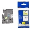 Brother | TZe-S241 Strong Adhesive Laminated Tape | Juodas on Baltas | TZe | 8 m | 1.8 cm