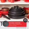Nelimpančių puodų ir keptuvių rinkinys Tefal Ingenio Ultimate L7649053, 12 dalių