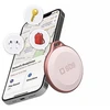 SBS Track My Circle Atsparus vandeniui IP65 Locator Compatible with Apple Find My – rožinės spalvos