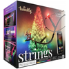 Twinkly Strings Smart LED 750 RGB, 60m, Juodas laidas|Daugiaspalvis