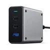 SATECHI 100W USB-C PD Compact Charger- EU ( x2 Type-C / x1 Type-A) (space pilka)