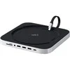 Satechi Aliuminio do Mac Mini USB-C (USB-C, 3x USB-A, czytnik kart micro/SD, lizdo prievadas) (sidabrinė)