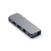 USB Hub Satechi USB-C Pro Hub Mini Space Pilka