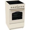 Gorenje | Cooker | GECS5B70CLI | Hob type Vitroceramic | Oven type Electric | rusvai gelsvas | Plotis 50 cm | Gylis 59.4 cm | 70 L