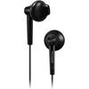 Į ausis įstatomos ausinės su mikrofonu Panasonic RP-TCM55E-K, Juodos