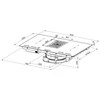 Faber HOOD GALILEO BK GLASS NG A830