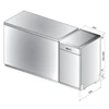 Indaplovė Whirlpool WSFO 3O23 PF (plotis 45cm, išorinis, baltos spalvos)