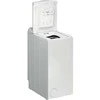 INDESIT Viršutinė skalbimo mašina BTW S60400 EU/N, C energijos klasė, 6kg, 1000 aps./min., Gylis 60 cm