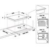 Įmontuojama indukcinė kaitlentė Whirlpool WF S5060 CPBF
