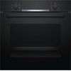 Bosch HBA530BB0S Serija 2, Įmontuojamoji orkaitė, 60 x 60 cm, Juodas