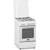 Simfer | Viryklė | 5405SERBB | Kaitlentės tipas Dujinis | Orkaitės tipas Elektrinis | Baltas | Plotis 50 cm | Elektroninis uždegimas | Gylis 60 cm | 43 L