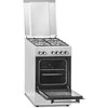 Viryklė Simfer | Cooker | 5405SERGG | Hob type Gas | Oven type Electric | Nerūdijantis plienas | Plotis 50 cm | Electronic ignition | Gylis 60 cm | 43 L