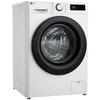 LG | Skalbimo mašina | F2WR508SWW | Energy efficiency class A | Front loading | Skalbimo talpa 8kg | 1200 RPM | Gylis 47.5 cm | Plotis 60 cm | Ekranas | LED | Steam function | Direct drive | Baltas