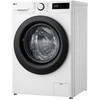 LG | Skalbimo mašina | F2WR508SWW | Energy efficiency class A | Front loading | Skalbimo talpa 8kg | 1200 RPM | Gylis 47.5 cm | Plotis 60 cm | Ekranas | LED | Steam function | Direct drive | Baltas