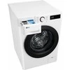 LG | Skalbimo mašina | F4WR513SBW | Energy efficiency class A-10% | Front loading | Skalbimo talpa 13 kg | 1400 RPM | Gylis 61.5 cm | Plotis 60 cm | LED | Direct drive | Baltas