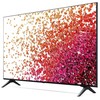 LG išmanusis nanocelės televizorius 43NANO753PR 43 colių (108 cm) įstrižainės, išmanusis televizorius, „WebOS“ išmanusis televizorius, 4K HDR, 3840 x 2160, „Wi-Fi“, DVB-T2/C/S2, Juodas
