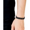 Lacoste Men´s juodas Metropole steel bracelet 2040119
