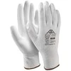 Active Gear Baltos poliuretano pirštinės XL