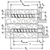 Betonsraigtis UltraCut FBS II 6x60 US, Fischer 100 vnt.