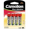 Elementai alkaline, LR06-BP4, AA, CAMELION, 4 vnt.