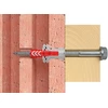 Fischer Dvikomp. kaiš. su varžtu 10x50 mm, 4 vnt.