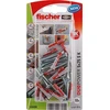 Fischer Dvikomp. kaiš. su varžtu 8x40 mm, 8 vnt.