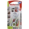 Fischer Kaiščiai DUOPOWER su O formos kabliu 5x25, 8 vnt.