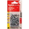 FISCHER kaiščiai su varžtais SX Plus S, 6x30 mm, 15 vnt.