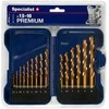 Grąžtas SPECIALIST+ grąžtų rinkinys TITANIUM, 1.5-10 mm, 15 vnt.