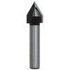 Grąžtas Stanley Freza TCT, V-griovelis 60 x 12,7 mm