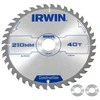 Irwin Irvinas Pjovas. diskai 210x30(20,16)x40T 2,5 mm ATB