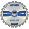 Stanley Pjovimo diskas medienai Irwin; 216x2x30,0 mm; Z24