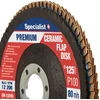 Lapelinis šlifavimo diskas 125 mm, P100, Ceramic PREMIUM, SPECIALIST+