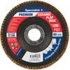 Lapelinis šlifavimo diskas 125 mm, P60, Ceramic PREMIUM, SPECIALIST+