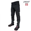 Pesso Darbo kelnės STRETCH Mercury, juodos C48