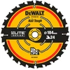 Pjov. diskas medienai DeWalt ELITE CSB 184x16mm 24T